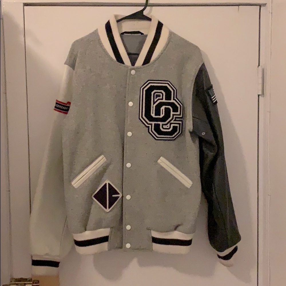 Opening ceremony varsity jacket